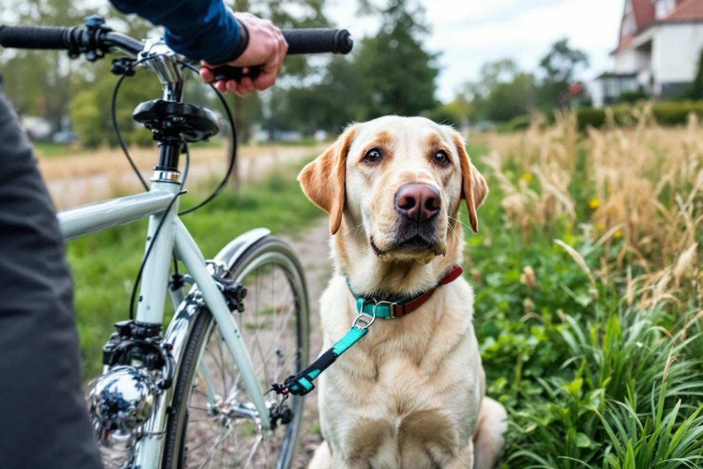 Cykla med hund: Komplett guide för säkra äventyr med din labrador