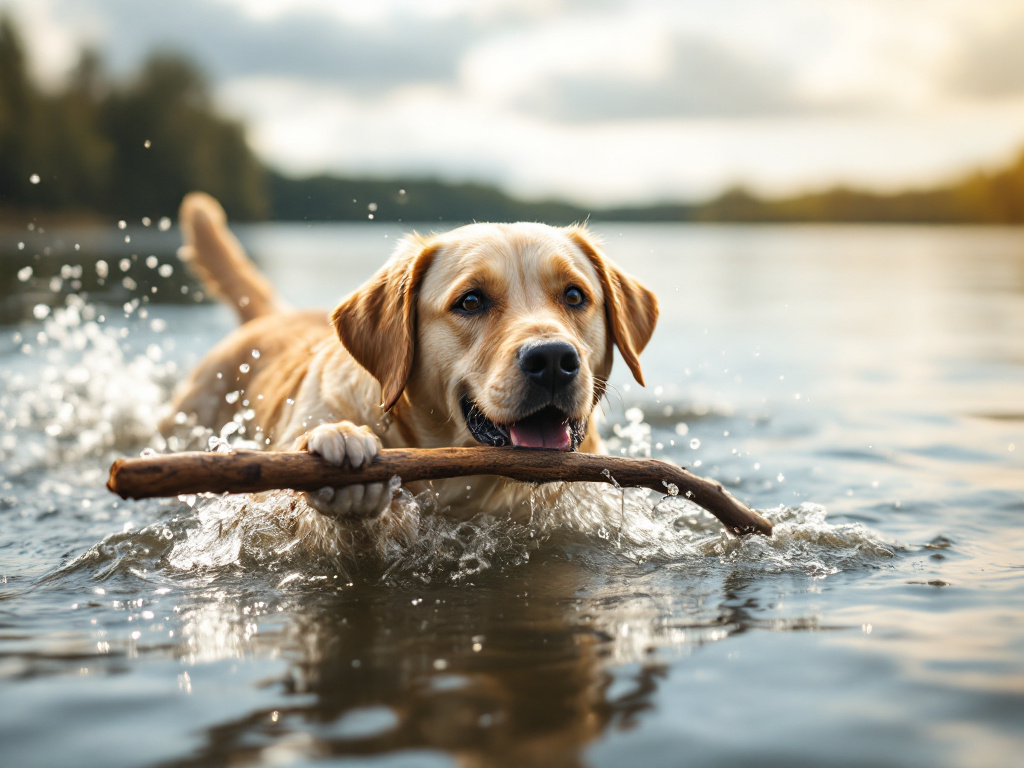 Labrador och simning - Vattenarbete för din retriever