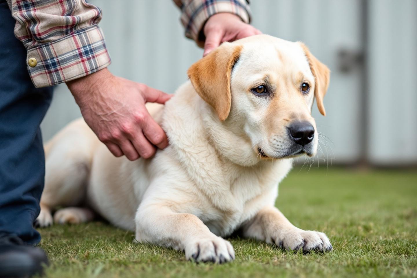 Träning av labrador