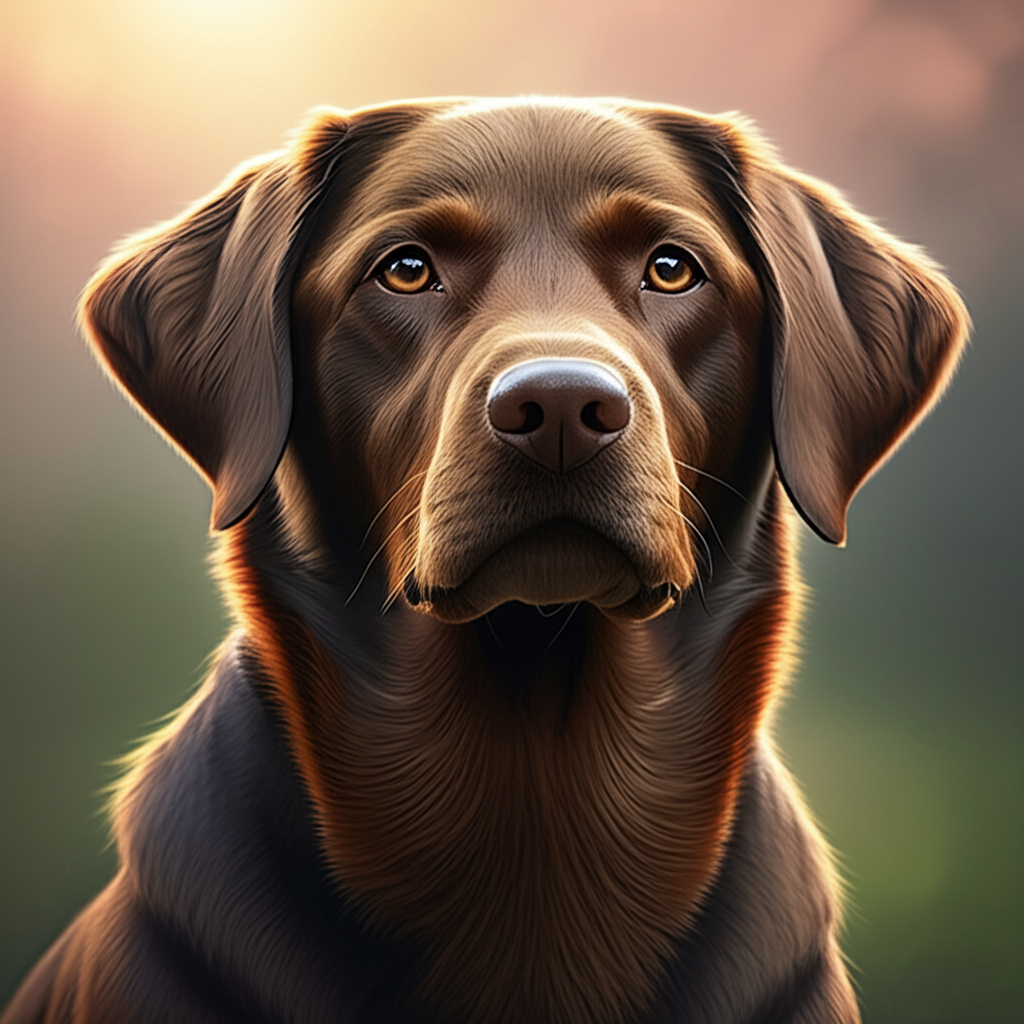Brun labrador retriever